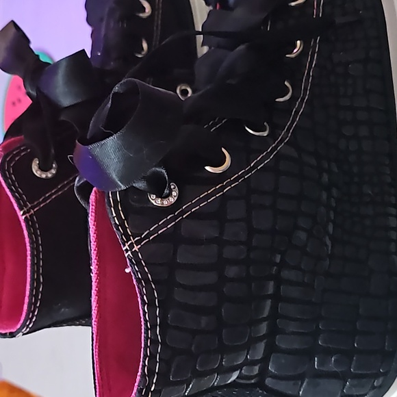 Converse Chuck 70 Hi Black Pink - Picture 6 of 12